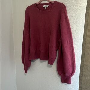 &other stores pink sweater